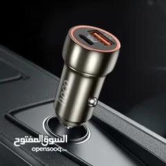 7 Hoco Car charger 20w with USB-A  شاحن سيارة 12-24 فولت نوع اصلي و مكفول  3 شهور من المحل ليما موبايل