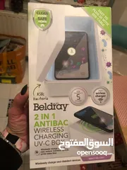  1 BELDRAY 2 IN 1 ANTIBAC WIRELESS CHARGING UV-C BOX شاحن جوال وايرلس