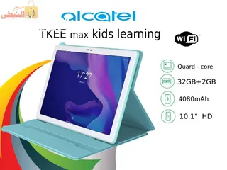  4 ALCATEL TKEE MAX ( 32 GB ) / 3 RAM NEW /// تاب الكاتيل تكي ماكس ذاكره 32 جيجا الجديد
