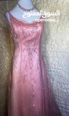  4 فساتين سهره متنوعه  للبيع