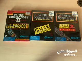  1 ‏ Vintage IBM Computer Games from 1995: Wing Commander Series - Rare Collectibles