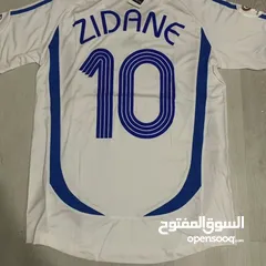  3 تيشيرت زين الدين زيدان كأس العالم 2006 شبيه الأصلي بنسبة 100%