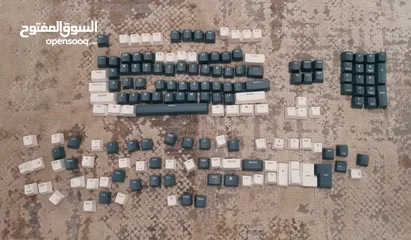  3 كيبورد ميكانيكي جديد +ازرار اضافية Mechanical keyboard