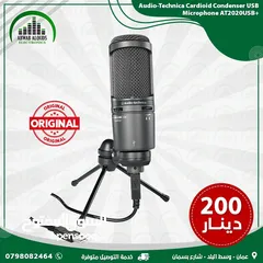  1 Audio-Technica AT2020USB+ Cardioid Condenser USB Microphone