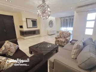  3 شقة مفروشة للايجار في عبدون
