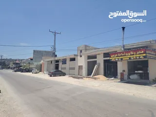  1 مخازن للايجار جنوب غرب جنين تقع على شارع رئيسي حيوي