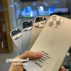  2 على الفحص ايفون 12 برو ماكس اصلي جيجا 128 و 256 بطارية 77 و 75 هدية كفر ولزقة وشاحن الاصلي توصيل