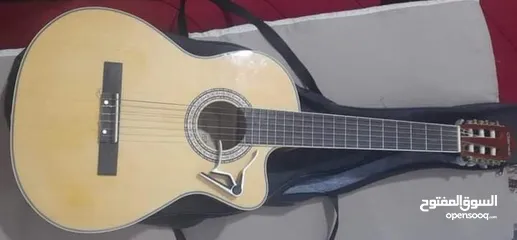  1 جيتار قيتارة guitar كهربائي كلاسيك