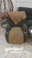  1 طقم كنب ركلاينر  امريكي حديد 6 مقاعد