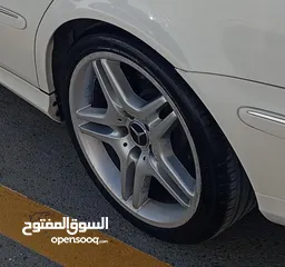  1 طقم 4رينجات مرسيدس 18 amg مع تواير