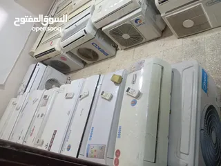  3 مكيفات واحد طن عادي روتري  بسعر حرق 85 دينار  الزرقاء