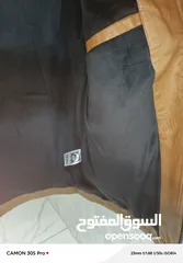  9 جاكيت جلد أصلي جديد جلد مصري من أفضل أنواع الجلود ماركةTOWN TEAM أنيق مقاس M