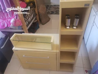  4 خزانه مغسله و رفوف