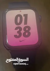  2 ساعه ابل موديل 6 الحجم 44 بسعر ممتاز