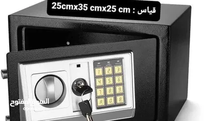  5 خزنات حجم وسط وزن.7 كيلو 35×25×25 سم