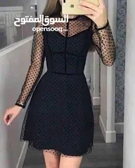  3 فساتين سهره قصيره