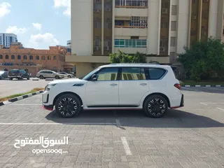  11 الي يدور شى نظيف DHS 77000/= NISSAN PATROL 2015 FACELIFT 2024( 2015 محول 2023 نيسمو بالكامل خليجي )