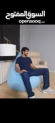  3 بفات beanbags عروض للحديقة للبيت ولكل مكان ، حجم الستاندرد المناسب لجميع الاعمار الأكثر طلبا