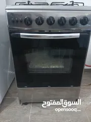  4 غاز اربع عيون شغال مية بالمية فرن شغال فوق تحت