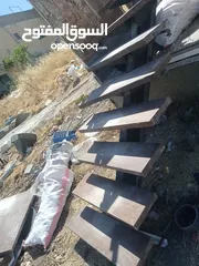  3 درج حديد قصه عصريه بحاله ممتازه شاحطين وفاصل بسطه