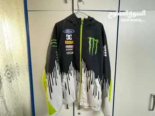  3 DC Shoes Ken Block Monster Ford Pirelli Hoodie Jacket جاكيت نادر من DC Shoes