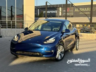  1 Tesla Model ((( Y )) 2022 LONG RANGE فحص كامل فل كامل