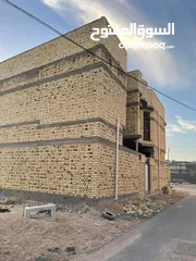  7 ببيت للبيع في حي بغداد ركن طابقين سعر 260 وبيه مجال