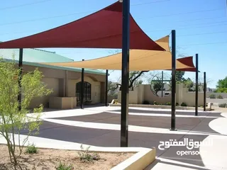  10 شوادر _ اشرعة _ مظلات _ مظلات قوسية _ سواتر جانبية _ شادر _ حدادة عامة _ حداد _ المنيوم _شماسي