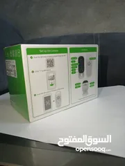  2 كاميرا من شركة tiandy العالمية الكاميرا الذكية التي تدعم مع تطبيف على الواي فاي وبدون اسلاك وتمديد