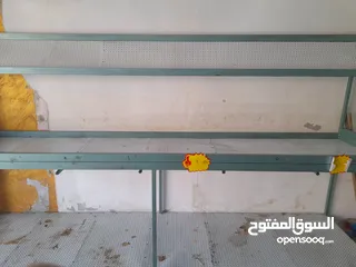  3 استاندات محل خضرة حديد للبيع حديد ثقيل حديد تفصيل