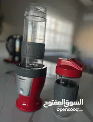  2 الخلاط الرياضي المحمول ماركة ارزوم التركية، مستعمل بشكل بسيط جدًا للبيع (مناسب للجيم والعمل)