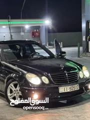  6 مرسيدس E200 2007 للبيع Mercedes E200  افانغارد 2007 E63 Amg kit Avantgard