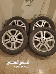  1 جنط مرسيدس مع كاوشوك