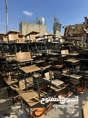  2 كرسي محاضرات يصلح للمدارس والمراكز التعليمية ورياض الاطفال بحال الوكالة