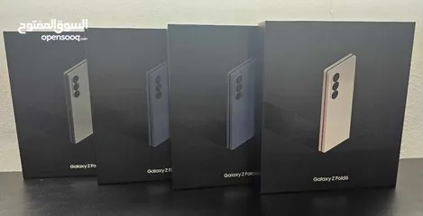  4 SAMSUNG Z FOLD 6 (256GB/512GB)  جديد كفالة شرق اوسط