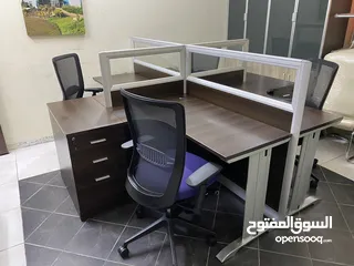  4 Used office furniture For sale