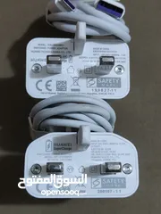  8 هواي 40w و 22.5 w ماكس تايب سي  سوبر جارج اصلي جديد بالغلاف خلع جهاز لم يستخدم