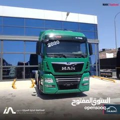  1 راس تريلا تك MAN TGX 18.500 4X2 BLS 2020 كفالة الوكيل لمدة 3 شهور