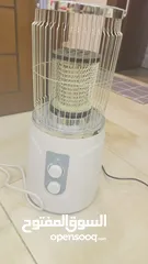  6 Almost new electric heater . Very good for small rooms and instant heating in affordable price