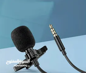  3 مايكروفون مع مشبك