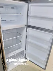 4 ثلاجة جنرال ديلوكس حجم 420لتر لون سلفر توفير كهرباء