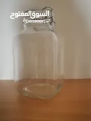  1 Glass Jar with lid