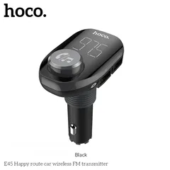  2 HOCO E45 Happy route car wireless FM transmitter ORIGINAL
