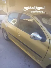  3 بيجو 206  1400cc يد  ثالثا  ترخيص و تامين  ل نهاية العام