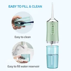  10 جهاز تنظيف الأسنان 4 ملحقات فوائد مضخة تنظيف الاسنان وأنواعها المعتمدة لدى الأطباء مضخة تنظيف