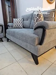 5 كورنر 10 مقاعد فاخر  التفاصيل:  خشب زان وسويد متين   اسفنج دانلوب عالي الجودة  ظهر متحرك لراح