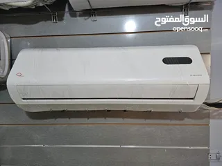  6 مكيف 1 طن مستعمل بحالة الوكاله  REYX مصنع ميديا فل انفيرتر توب نضافه شامل التركيب