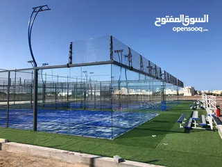  3 Padel tennis courts
