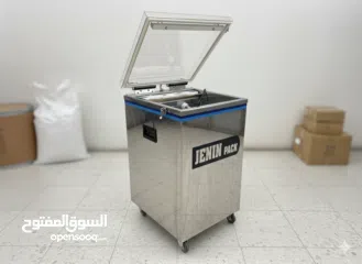  2 ماكينة تفريغ هواء وتغليف (Vacuum Packaging Machine) – نوع غرفة/تشامبر