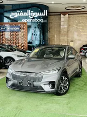  21 فورد موستنج 2022 عداد زيرو كهرباء 500 كيلو لون رمادي اسود ازرق